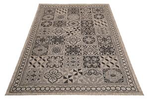 Makro Abra Kusový koberec Sisal MELISSA KF87A hnědý béžový Rozměr: 60x100 cm