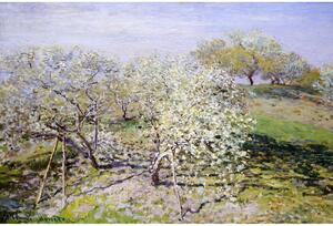 Reprodukce obrazu Claude Monet - Spring, 90 x 60 cm