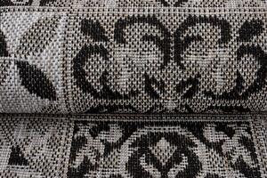 Makro Abra Kusový koberec Sisal MELISSA KF87A šedý Rozměr: 60x100 cm