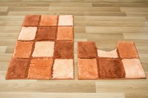 Sada koupelnových koberečků Jarpol Zodiak Magnum růžová / pudrová