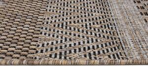 Makro Abra Kusový koberec Sisal MELISSA KF85A hnědý béžový Rozměr: 140x200 cm