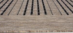 Makro Abra Kusový koberec Sisal MELISSA KF84A hnědý béžový Rozměr: 60x200 cm