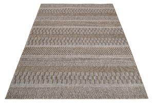 Makro Abra Kusový koberec Sisal MELISSA KF85A hnědý béžový Rozměr: 60x200 cm