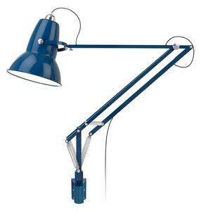Nástěnná modrá venkovní lampa Giant 1227 Outdoor Marine Blue (Velké venkovní nástěnné svítidlo Anglepoise)