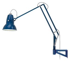 Nástěnná modrá venkovní lampa Giant 1227 Outdoor Marine Blue (Velké venkovní nástěnné svítidlo Anglepoise)