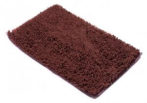 Koupelnový kobereček CHENILLE hnědý CR-342 1PC