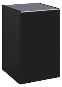 Elita Look, boční závěsná skříňka 40x45x64 cm 1D HG, černá matná, ELT-168114
