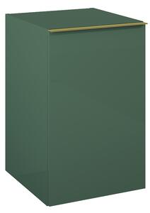 Elita Look, boční závěsná skříňka 40x45x64 cm 1D PDW, zelená matná, ELT-168568