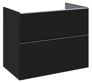 Elita Look, umyvadlová skříňka 80x45x64 cm 2S PDW, černá matná, ELT-168111
