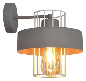 Helam Nástěnné svítidlo VOLTA 1xE27/60W/230V šedá HE1335