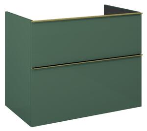 Elita Look, umyvadlová skříňka 80x45x64 cm 2S PDW, zelená matná, ELT-168566