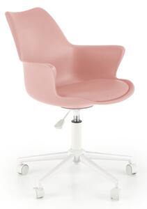 Kancelářské židle GASLY, 62x80-92x64, růžová