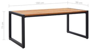 Zahradní stůl Walton s nohami ve tvaru U - masivní akácie | 180x90x75 cm