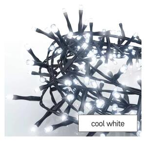 EMOS LED vánoční řetěz - ježek 6m, venkovní i vnitřní studená bílá, časovač D4BC04