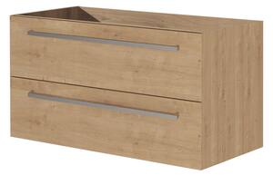 Mereo, Mereo Bino, koupelnová skříňka 100 cm, dub Arlington, MER-CN622SN