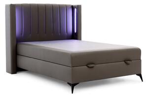 Čalouněná postel boxspring FABIA, 140x200, soft 72