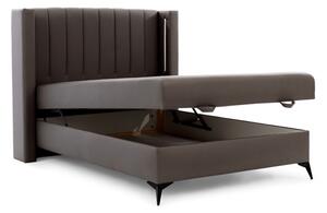 Čalouněná postel boxspring FABIA, 140x200, soft 72