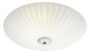 Bílé stropní svítidlo se skleněným stínidlem ø 43 cm Cut – Markslöjd