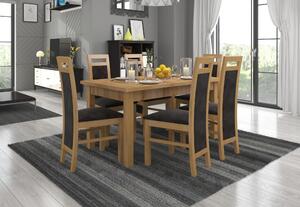 Rozkládací jídelní stůl 140(180)x80 cm CADLA 4 - dub craft