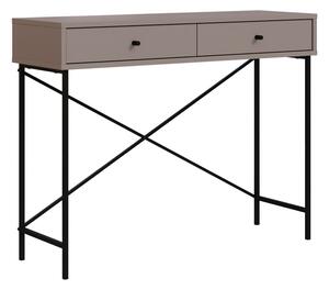 Šedobéžový konzolový stolek 35x110 cm Titan – Marckeric