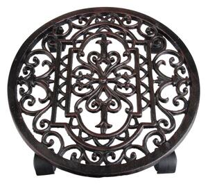 Kovový pojízdný podstavec pod květináč ø 29 cm Ornament – Esschert Design