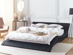Čalouněná postel 180 x 200 cm černá VICHY