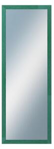 DANTIK - Zarámované zrcadlo - rozměr s rámem cca 50x140 cm z lišty RETRO zelená (2535)