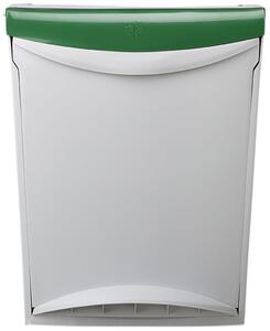 Rossignol SAS Koš na tříděný odpad stohovatelný Rossignol Bakatri 50720, zelený, 25 L
