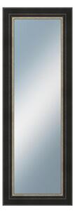 DANTIK - Zarámované zrcadlo - rozměr s rámem cca 50x140 cm z lišty GREECE černá (2641)