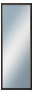 DANTIK - Zarámované zrcadlo - rozměr s rámem cca 50x140 cm z lišty TAIGA černá (3108)