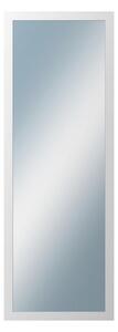 DANTIK - Zarámované zrcadlo - rozměr s rámem cca 50x140 cm z lišty 4020 bílá (2765)