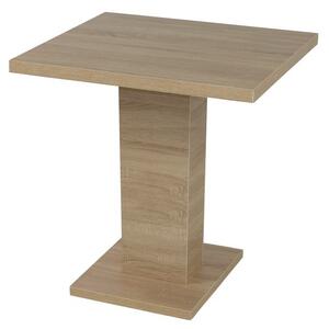 Jídelní stůl SHIDA dub sonoma, šířka 70 cm