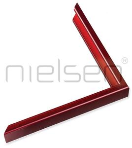 DANTIK - Zarámované zrcadlo - rozměr s rámem cca 60x120 cm z lišty Hliník červená P269-210 (7269210)