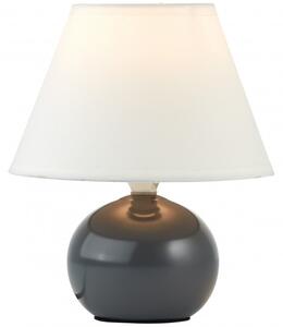 Brilliant61047C75 Keramická stolní lampa PRIMO šedo-bílá