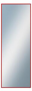 DANTIK - Zarámované zrcadlo - rozměr s rámem cca 50x140 cm z lišty Hliník červená P269-210 (7269210)