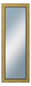 DANTIK - Zarámované zrcadlo - rozměr s rámem cca 50x140 cm z lišty PRAHA zlatá (2752)