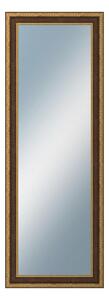 DANTIK - Zarámované zrcadlo - rozměr s rámem cca 50x140 cm z lišty KLASIK hnědá (3004)