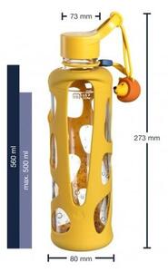 Láhev na vodu 0,5 l BAMBINI žlutá / lev Leonardo
