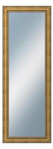 DANTIK - Zarámované zrcadlo - rozměr s rámem cca 50x140 cm z lišty KLASIK zlatá (2824)