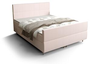 Čalouněná postel FLORE 2 + topper, 140x200, itaka 58