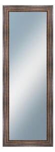 DANTIK - Zarámované zrcadlo - rozměr s rámem cca 50x140 cm z lišty TRITON široký měď antik (2951)