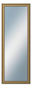 DANTIK - Zarámované zrcadlo - rozměr s rámem cca 50x140 cm z lišty DOPRODEJ|METAL AU prohlá velká (3022)
