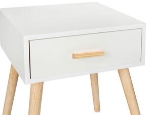 Wenko Noční stolek Skandi (bílá) (100348688002)