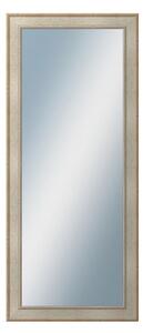 DANTIK - Zarámované zrcadlo - rozměr s rámem cca 60x140 cm z lišty TOOTH stříbrná (2779)