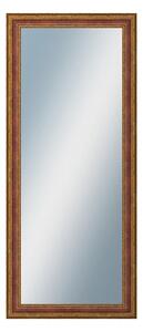 DANTIK - Zarámované zrcadlo - rozměr s rámem cca 60x140 cm z lišty HRAD červená (3006)