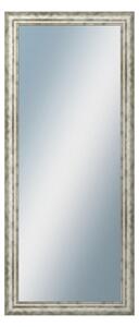 DANTIK - Zarámované zrcadlo - rozměr s rámem cca 60x140 cm z lišty TRITON široký stříbrný (2950)