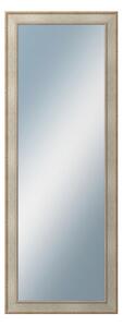 DANTIK - Zarámované zrcadlo - rozměr s rámem cca 60x160 cm z lišty TOOTH stříbrná (2779)