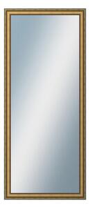 DANTIK - Zarámované zrcadlo - rozměr s rámem cca 60x140 cm z lišty DOPRODEJ|METAL AU prohlá velká (3022)