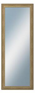 DANTIK - Zarámované zrcadlo - rozměr s rámem cca 60x160 cm z lišty HRAD stříbrná patina (2823)