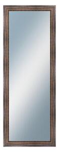 DANTIK - Zarámované zrcadlo - rozměr s rámem cca 60x160 cm z lišty TRITON široký měď antik (2951)